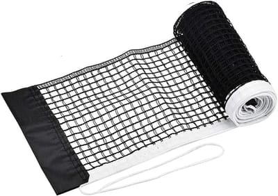 Tafeltennisnet - Vervangend net - Sport en spel - Hoge dichtheid structuur - 180 x 15 cm - Zwart