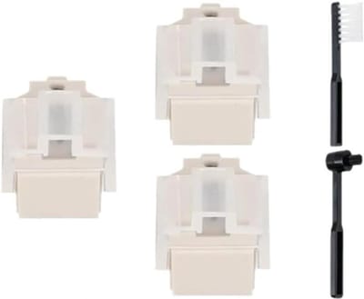 Platenspeler Naald - Vervanging Stylus - Vinyl Luisteren - Conische Punt - 3 Stuks - Zwart