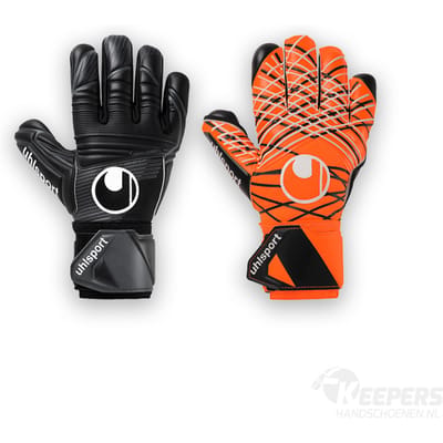 Uhlsport Combideal Super Resist+ HN & Absolutgrip HN Black - Keepershandschoenen - Maat 7