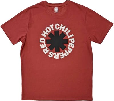 Red Hot Chili Peppers - Classic Asterisk Heren T-shirt - XL - Rood