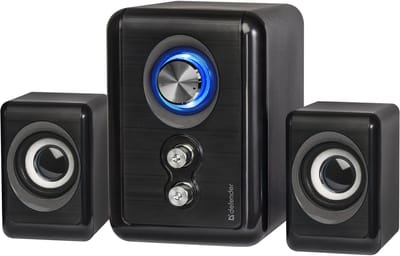 Defender V11 Serie - 2.1 Gelluidssysteem - 11W USB - Subwoofer inbegrepen - Zwart