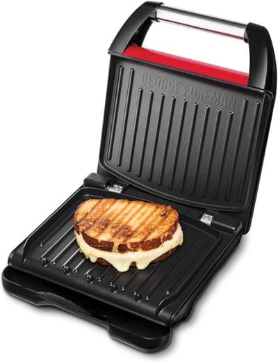 Grill Apparaat - Compact en Snel - RVS Duurzaamheid - Ruimtebesparend Ontwerp "Geniet overal van perfect gegrild voedsel met de Grill Meester. Compact, snel en duurzaam RVS ontwerp voor een meesterlijke grillervaring, altijd en overal."