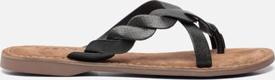 Lazamani - Ava - Dames - Slippers - Zwart