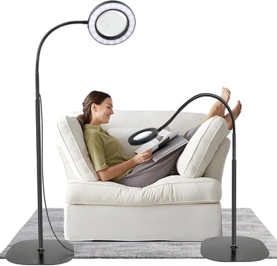 Vergrootglas met Verlichting - Loelamp - Vergrootlamp - Functioneel