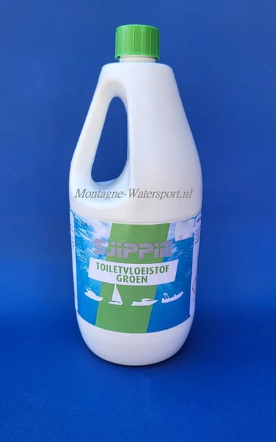 Sjippie Toiletvloeistof voor chemische toilettank Groen (Bio) - 2 liter