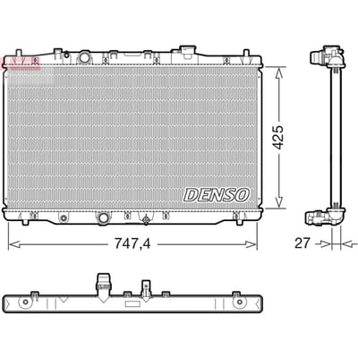 Radiator DENSO DRM40054