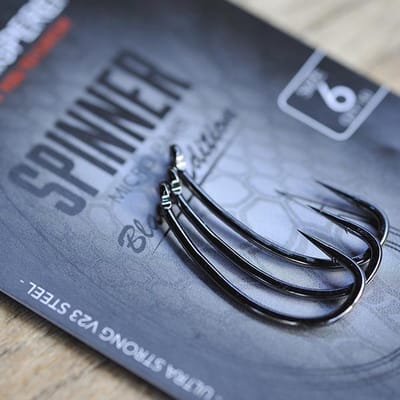 Carp Whisperer - Spinner Rig Haak - 10 stuks - Haak Maat: 4 - Barbless