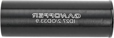 Zadelpen Shim - Zadelpen Adapter - Fietsaanpassing - Precisie Machinering - 272 tot 339 - Zilver
