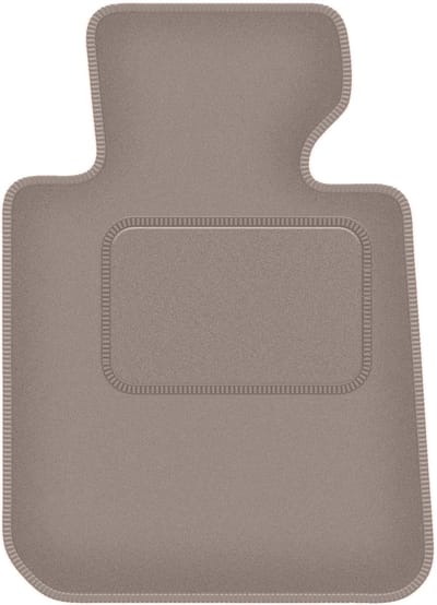 Beige bestuurdersmat voor: BMW 1 E81 hatchback (2004-2011)