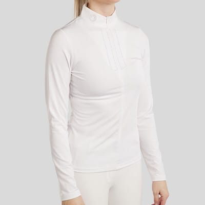 Montar Wedstrijdshirt MoCha Wit - M
