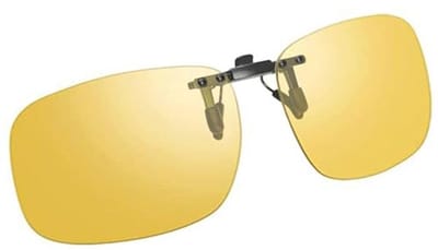 Gepolariseerde Nachtzichtbril met Clip-On - Anti-Glare Unisex Goggles voor Nachtelijk Gebruik