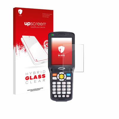 upscreen - Screenprotector voor Unitech HT510 - Folie Beschermfolie Beschermglas transparant