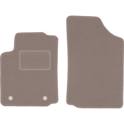 Beige voormatten voor: Citroen C2 hatchback (2003-2009)