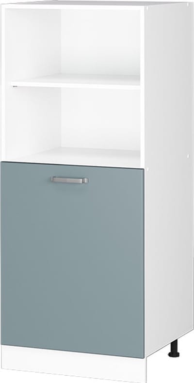 Vicco R-Line Universele voorraadkast – 60 cm met open vakken en deur Blauw-grijs