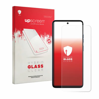 upscreen - Screenprotector voor Motorola Moto G57 - Folie Beschermfolie Beschermglas transparant