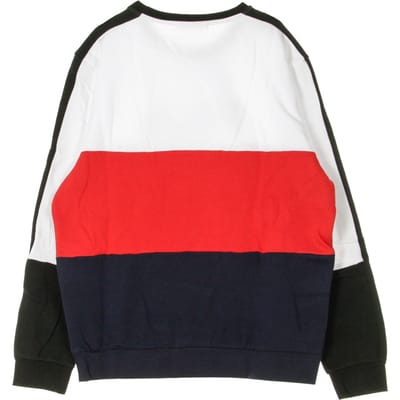 Bravo wit herensweatshirt met ronde hals