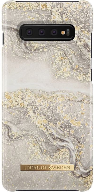 iDeal of Sweden Samsung Galaxy S10 Plus Fashion Hoesje Sparkle Greige