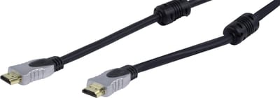 HQ Double shielded HDMI cable 5m HDMI HDMI Zilver