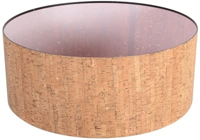 Lampenkap K1066FS Ø50cm – Natuurlijke kurklook, Beige, E27 – Landelijk – Steinhauer