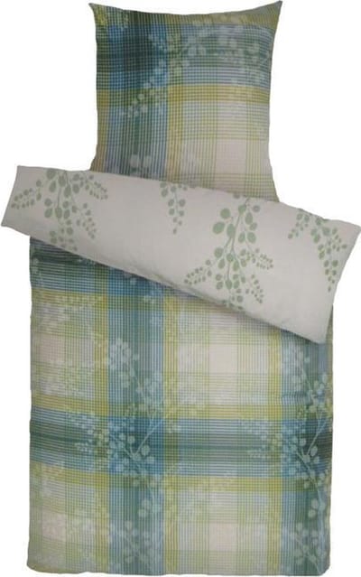 Mexx Season Dekbedovertrek - Litsjumeaux - 240x200/220 cm - Green