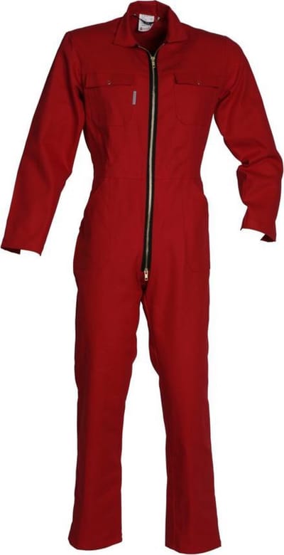Havep Kinderrallyoverall katoen 2161 - Rood - 98