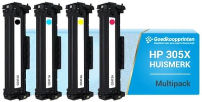 Huismerk HP 305X (305A) toner Multipack