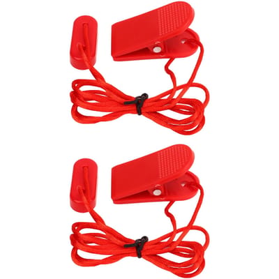 Lot de 2 clés de sécurité universelles pour tapis de course, aimant de remplacement universel pour tapis de course