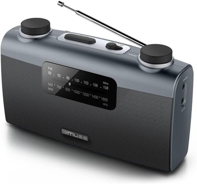 Draagbare FM/MW Radio met Draaggreep - Mobiel Radiootje voor Onderweg