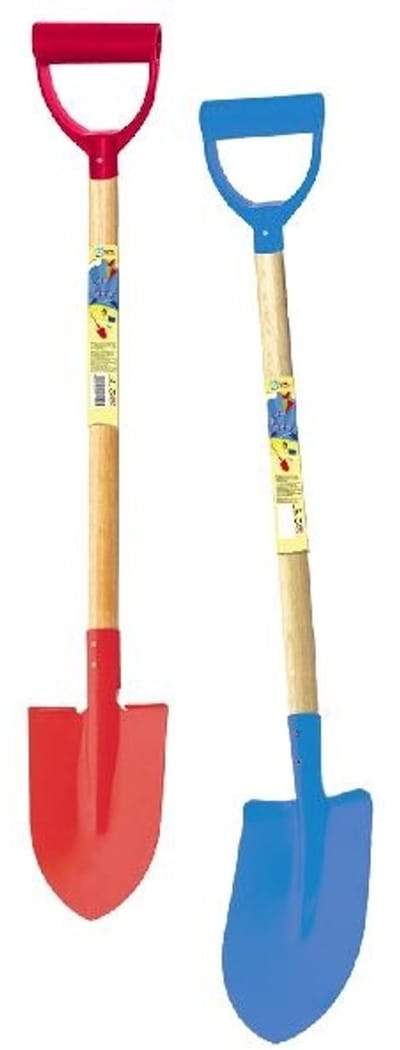 Clown beach Strandschep (punt) (blauw) 77cm