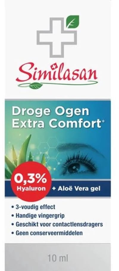 Similasan Droge Ogen Extra Comfort Oogdruppels - 2 x 10 ml - Voordeelverpakking