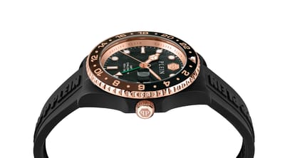 Philipp Plein GMT-I Challenger PWYBA0823 Horloge - Siliconen - Zwart - Ø 44 mm