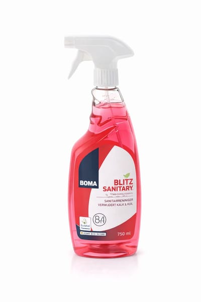 Blitz Sanitary Spray - Sanitairreiniger - 750 ml - Verwijdert Kalk & Vuil - Gebruiksklaar ECO en zeer milieu Vriendelijk