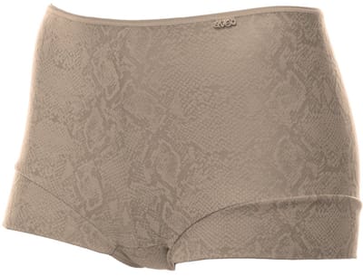 Avet dames boxershort microvezel - maat M - Snake - taupe