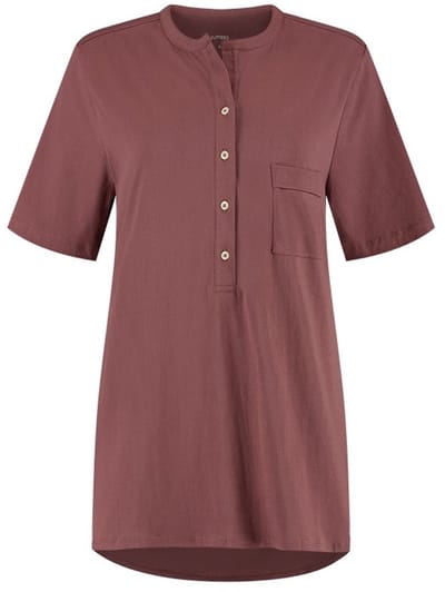 Yumeko pyjama t-shirt dames jersey evening roze s