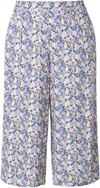 Studio Untold - Dames - Culotte wijde pijpen print all-over - Roze - Maat 44
