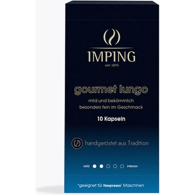 Imping Kaffee Imping Gourmet Lungo 10 capsules Nespresso®-compatibel