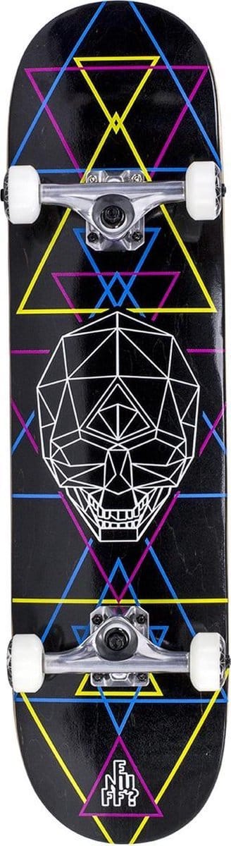 Enuff Skatebord Geoskull 80 X 19,5 Cm Zwart