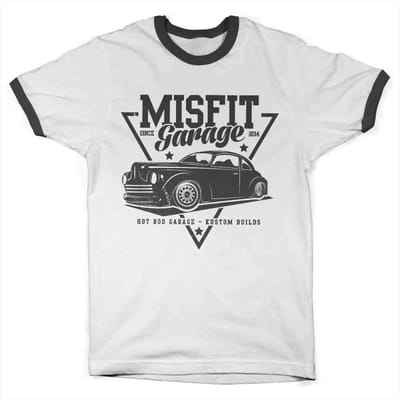 Misfit Garage Heren Tshirt -S- Since 2014 Wit
