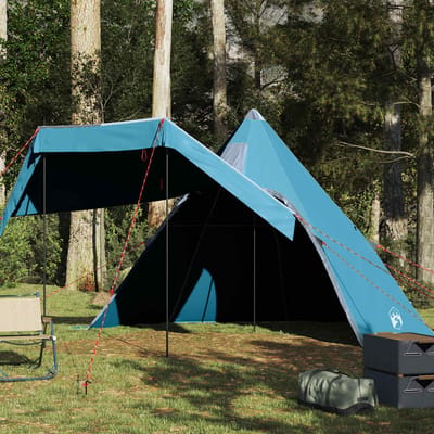 vidaXL - Tipitent - 5-persoons - waterdicht - blauw
