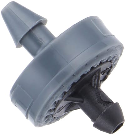 Dailygoods- Irrigatie Druppelaar 100 Stuks - Druk Compenserende Emitter - Kunststof - 4L - Voor Bloem/Groente Tuin - Geschikt voor 4/7-Slang - Druppelsysteem