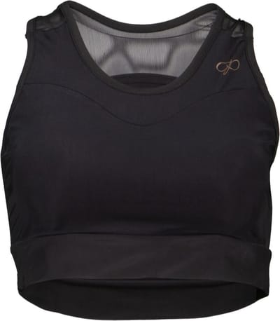 Papillon Top short racer back, zwart, maat L