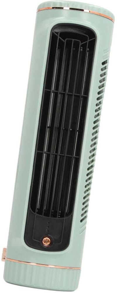 fan-Stille, oplaadbare, bladloze bureauventilator met 3 snelheidsstanden - Compact formaat, slechts 26,67 cm - Geschikt voor binnen- en buitengebruik - 1200 mAh batterij