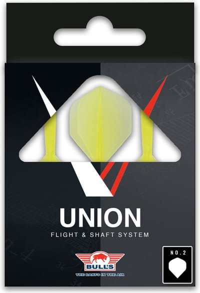 Bull's Union Flight System - Shaft Flight Systeem - No.2 - Geel - Small