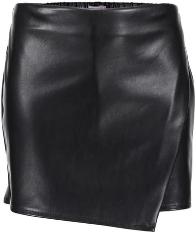 Geisha winter skort meisjes - zwart