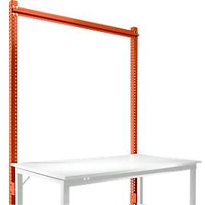 Opbouwframe, Basistafel SPECIAAL werktafel-/werkbanksysteem UNIVERSAL/PROFI, 1500 mm, roodoranje
