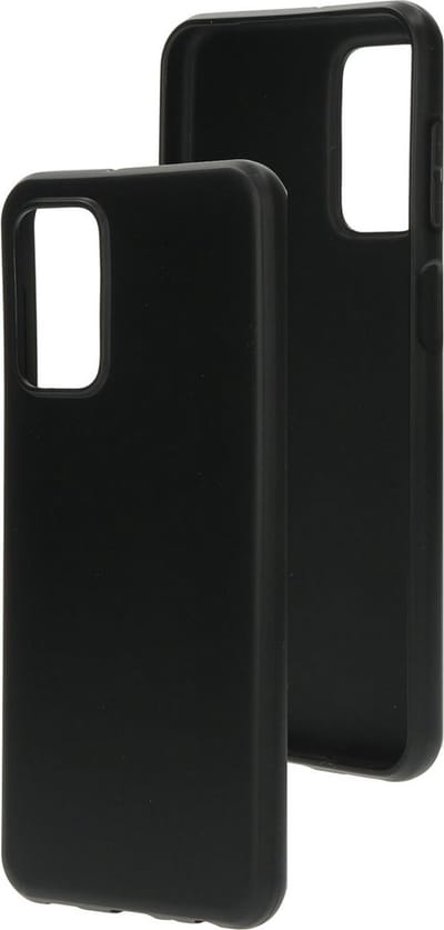 Mobiparts hoesje geschikt voor Samsung Galaxy A23 - Zacht TPU - Schokabsorberend TPU - Grip Coating - Zwart