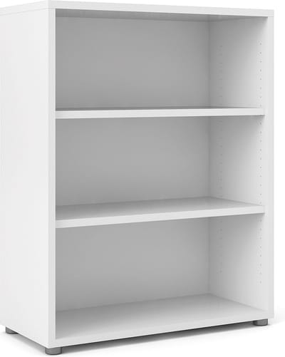 Prisme kast 2 planken wit.