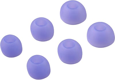 Ibley ComfortFit Oortips voor JBL Tune Buds paars - Siliconen Earbuds - 3 Maten - 3 Paar