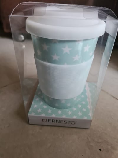Ernesto Koffiebeker to go Sterren Porselein 380ml