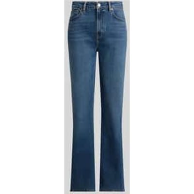 straight fit jeans van katoenmix in 5-pocketmodel